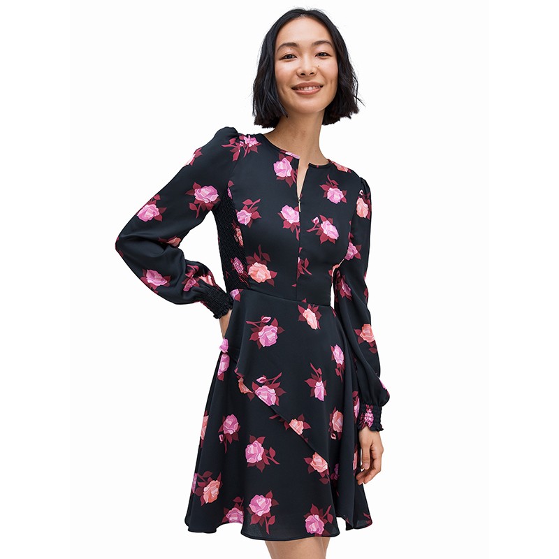 Rose Garden Smock Dress - 6 