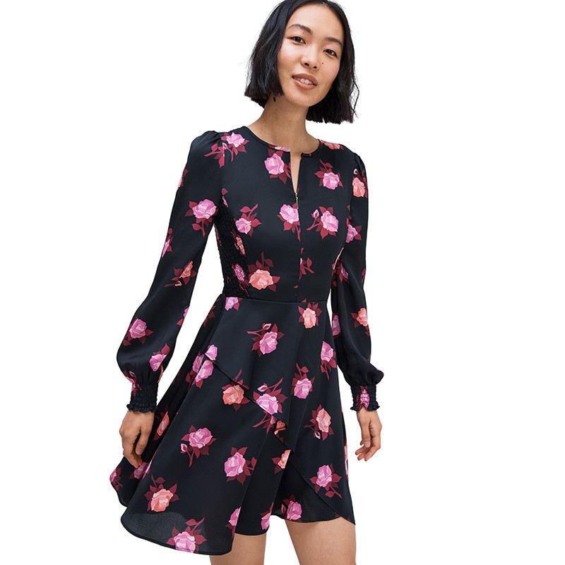 Rose Garden Smock Dress - 6 