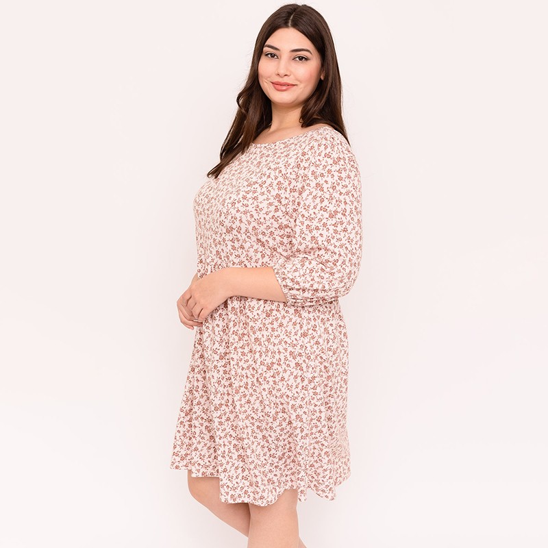 I'll Have a Latte Dress - 2X
