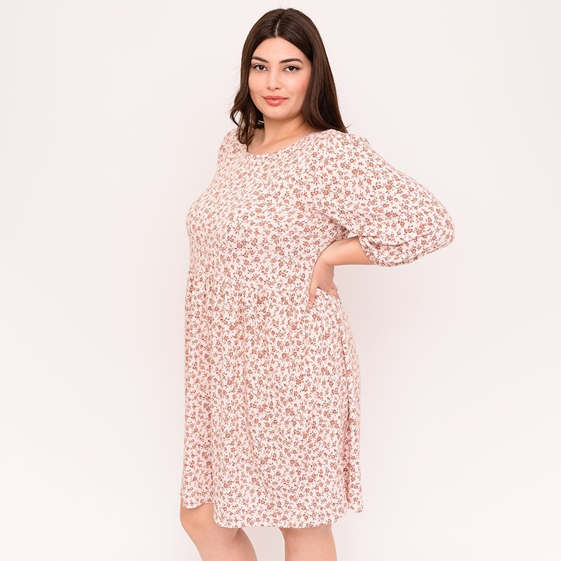 I'll Have a Latte Dress - 2X