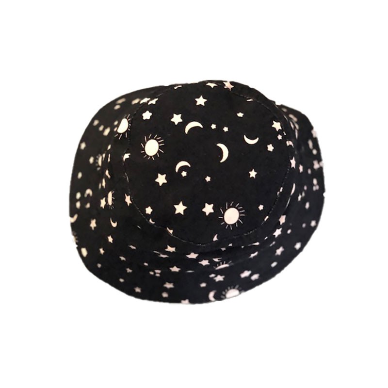 Bucket Hat - Moon & Star Print