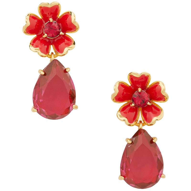 Flower Drop Earrings