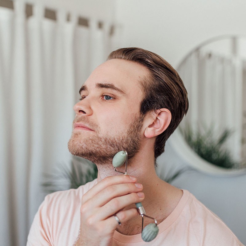 Dual Action Jade Facial Roller
