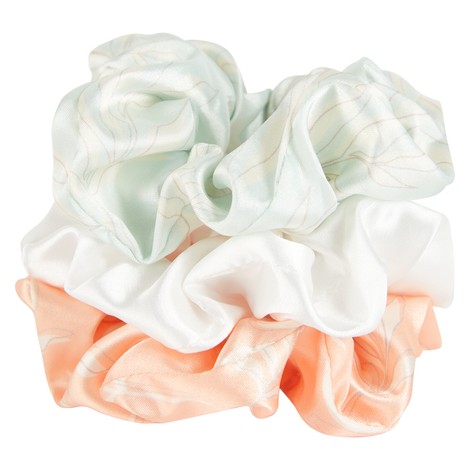 ●PINK PINEAPPLE● 3pack CHUBBY PADDING SCRUNCHIE MIX m1037_ 3EA 1SET] CHUBBY PADDING SCRUNCHIE - PINK PINEAPPLE | 60