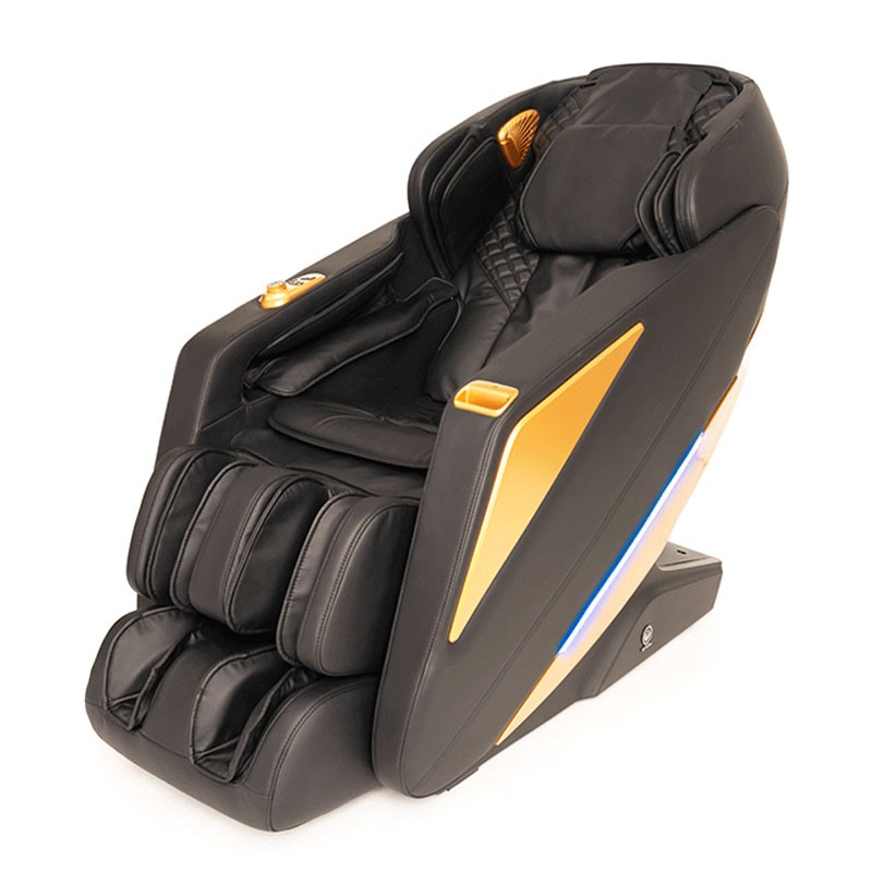 Eclipse Massage Chair Zero Gravity Recliner with Bluetooth Speaker (Black)