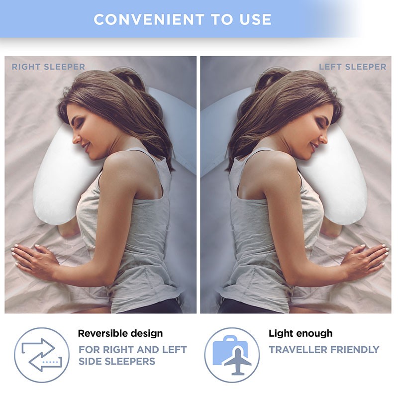 Boomerang Shaped Pillow