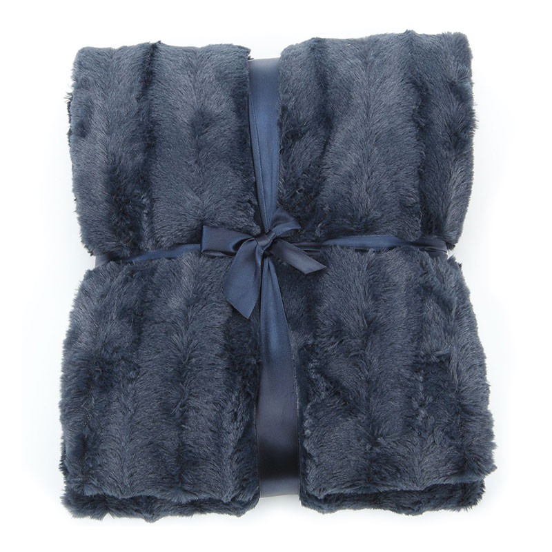 Cozy Faux Fur Throw Blanket - Large