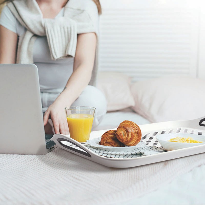 Breakfast in Bed Non-Slip Silicone Tray
