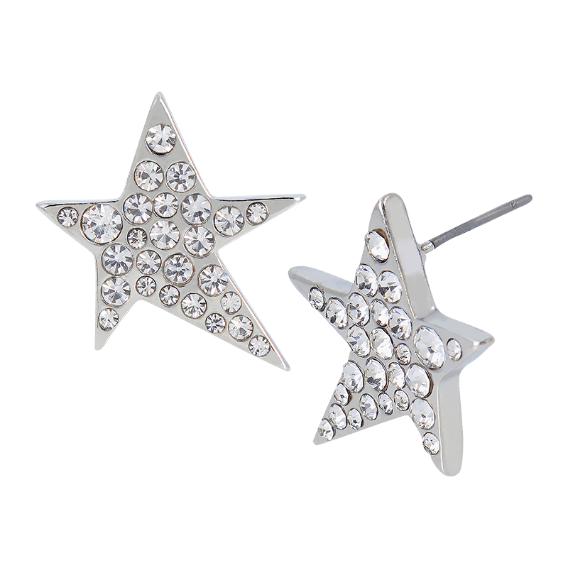 Pave Star Studs