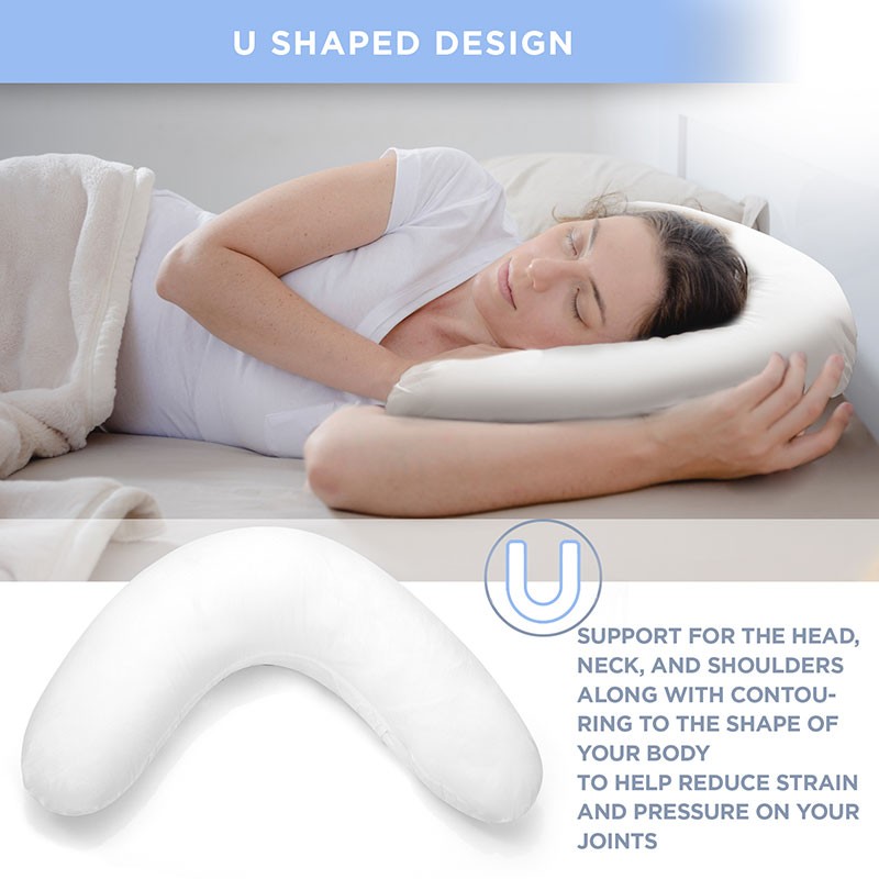Boomerang Shaped Pillow