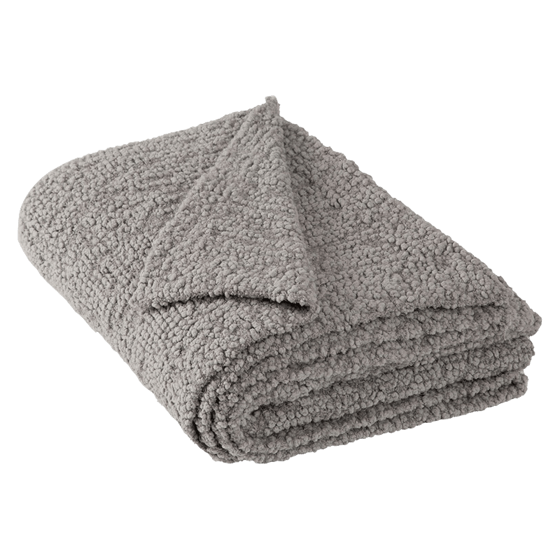 Bouclé Throw