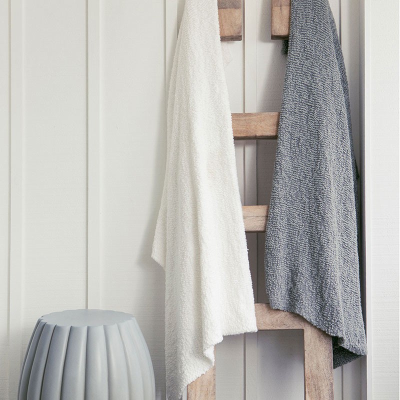 Bouclé Throw