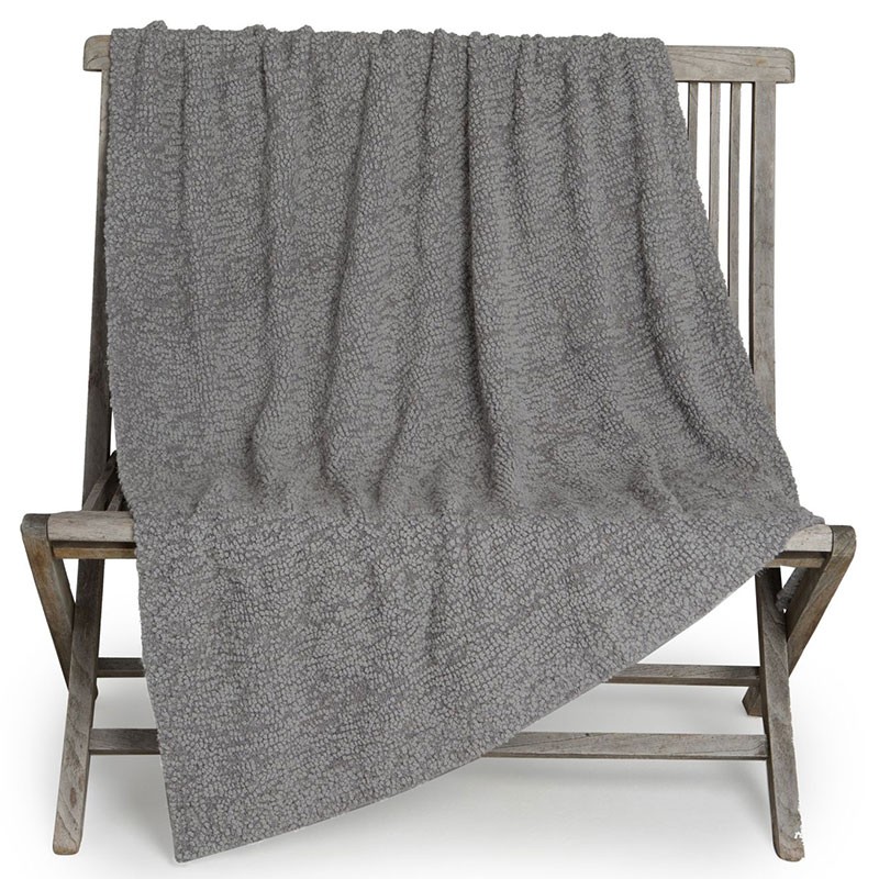 Bouclé Throw