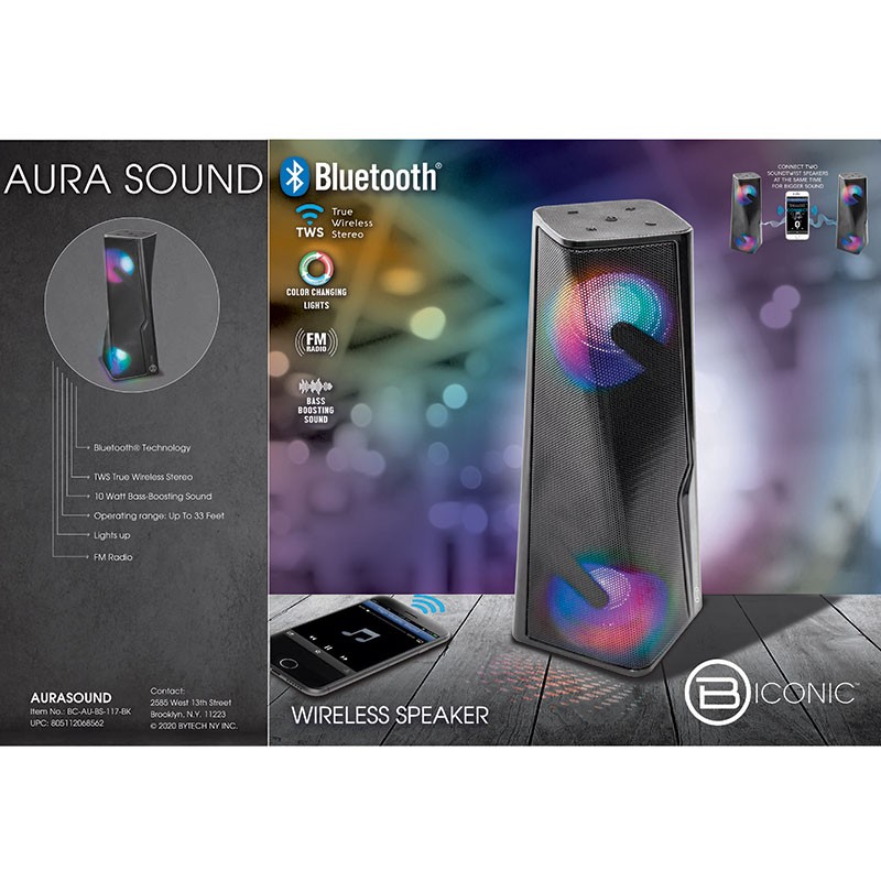 10w Bluetooth Angled Speaker with FM