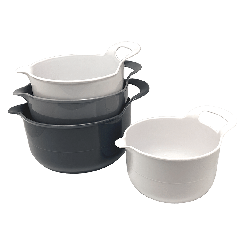 4 Piece Mixing Bowl Set with Pouring Spouts