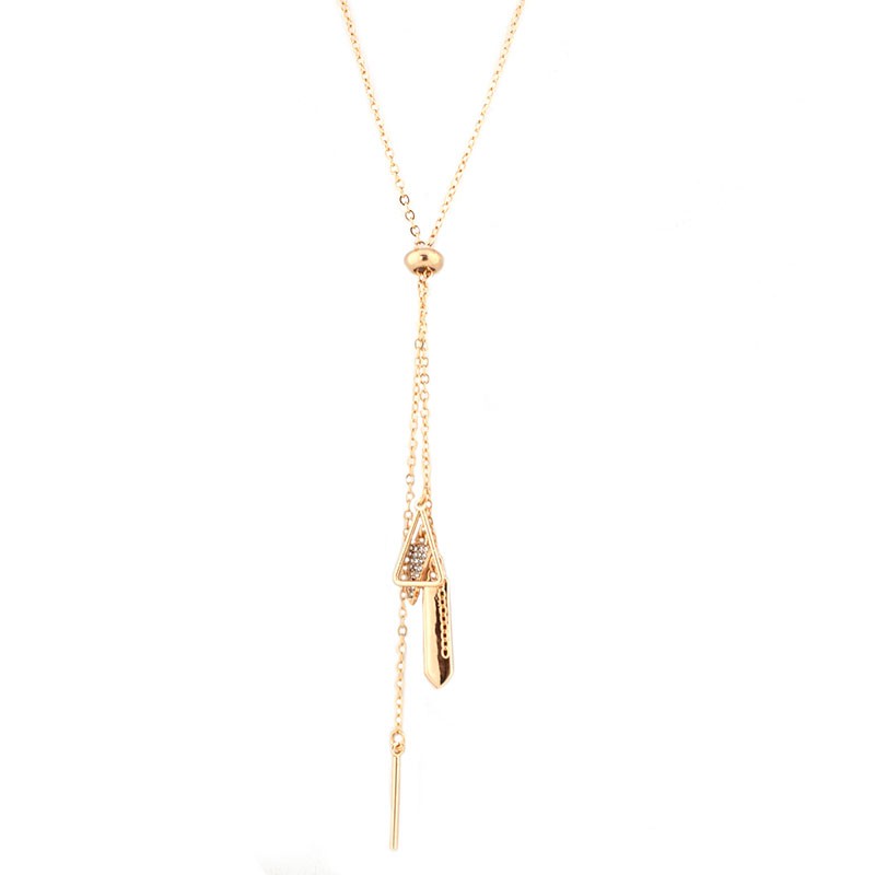 Multi Charm Y Necklace