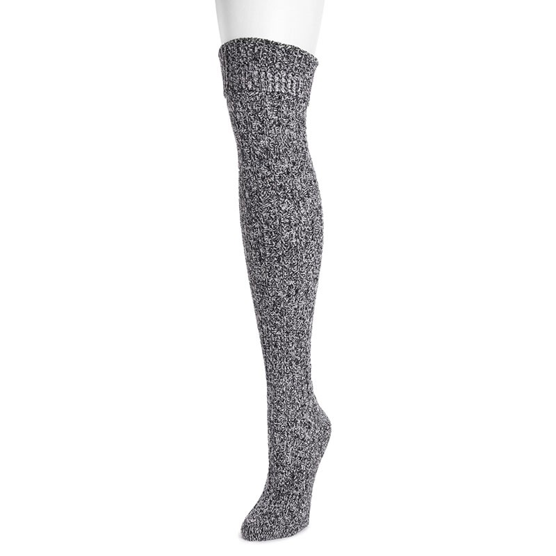Microfiber Over the Knee Socks - Non Skid
