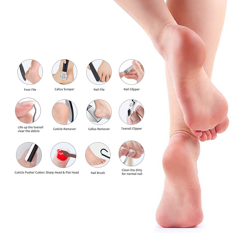 28 Piece Professional Pedicure Kit