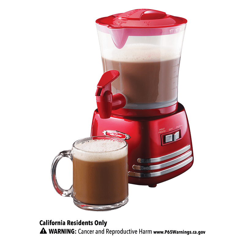 Retro 32-Ounce Hot Beverager Maker and Dispenser