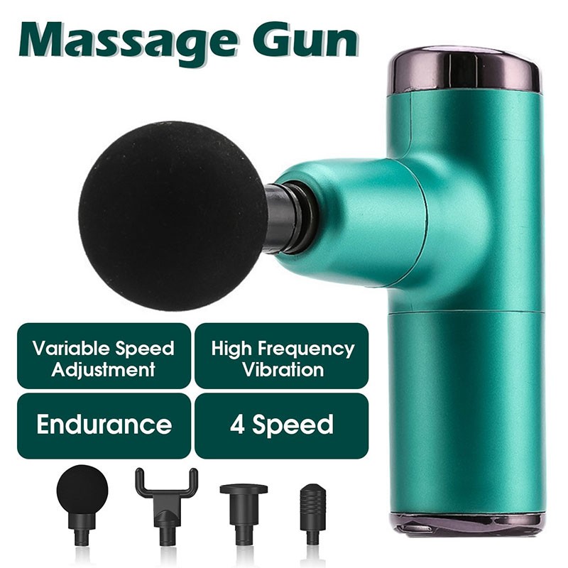Sore Be Gone Massage Gun with 4 Attachments