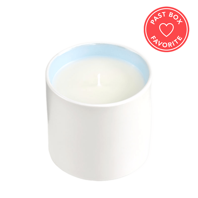 Fleur De Sel Ceramic Candle