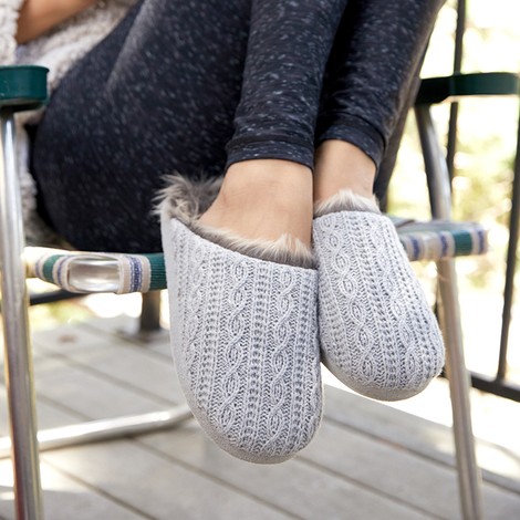 【蘇鎮】felim GIANNA FUR SLIPPER IVR Haflinger USA - API - 484016