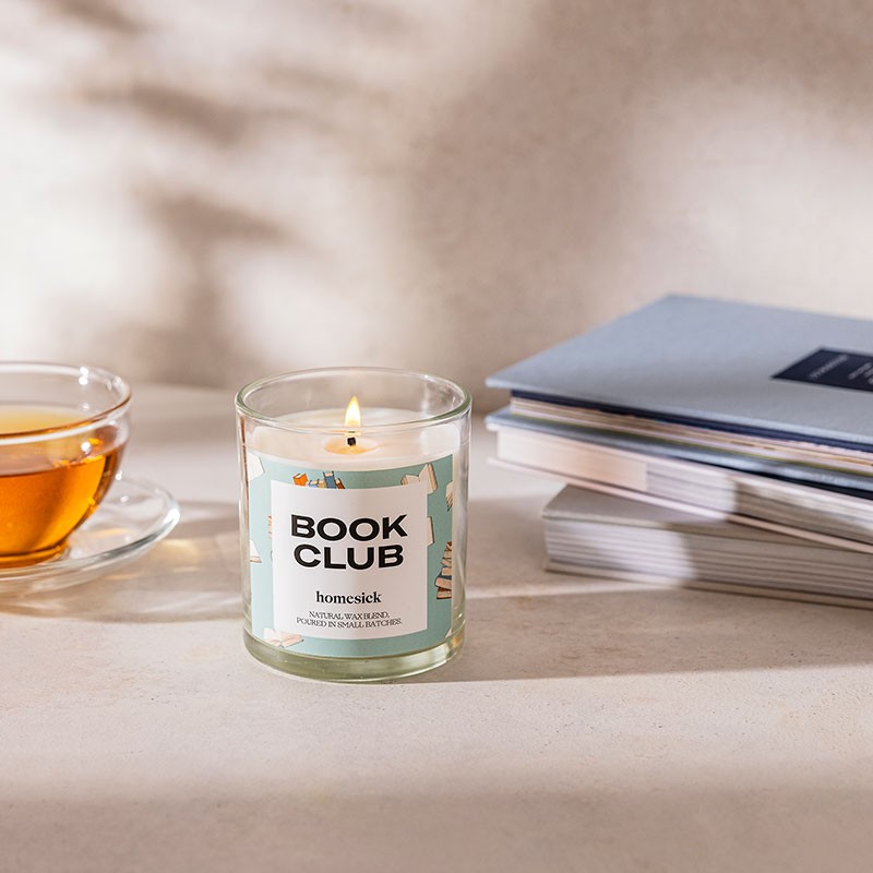 Book Club Candle