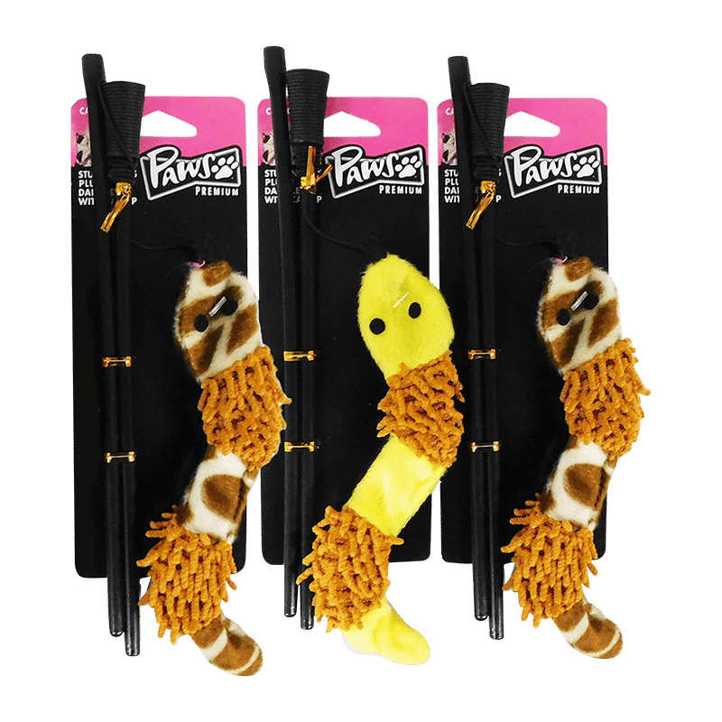 Plush Dangler Cat Toy (3 Pack)