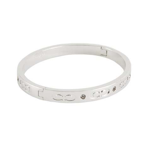 ブレスレット COACH Kissing C Bangle Bracelet F59083 COACH KISSING C HINGED BANGLE BRACELET - Rose Gold NWT | eBay