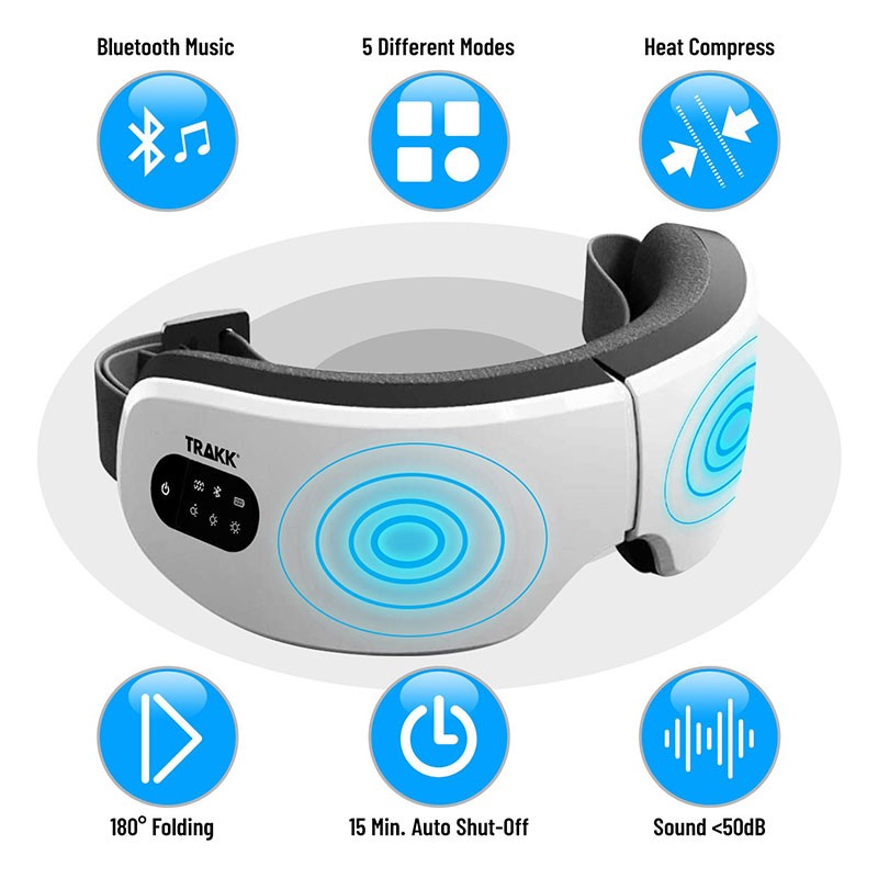 Eye Massager with Heat & Vibration
