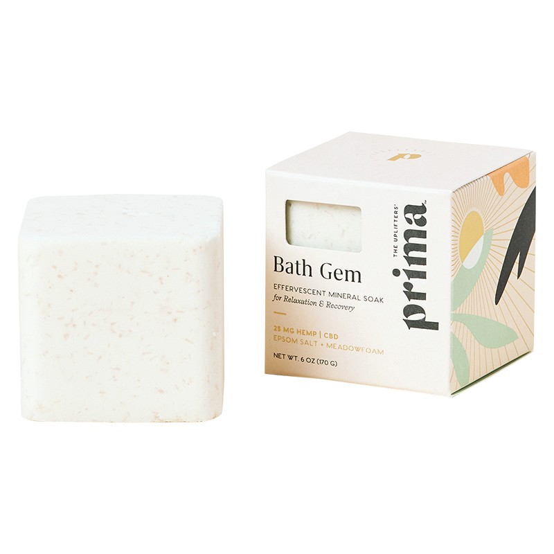 Bath Gem 25mg CBD Bath Soak for Relaxation & Recovery