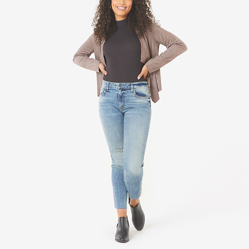 Tayanita Faux Suede Jacket - XS