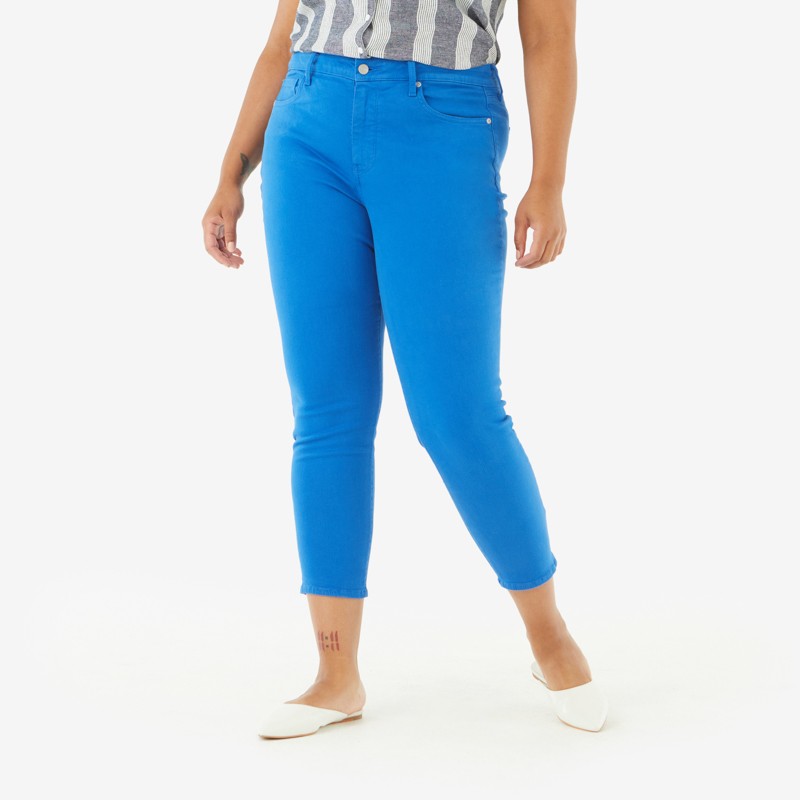 Alina Bold Blue Pant - 22W