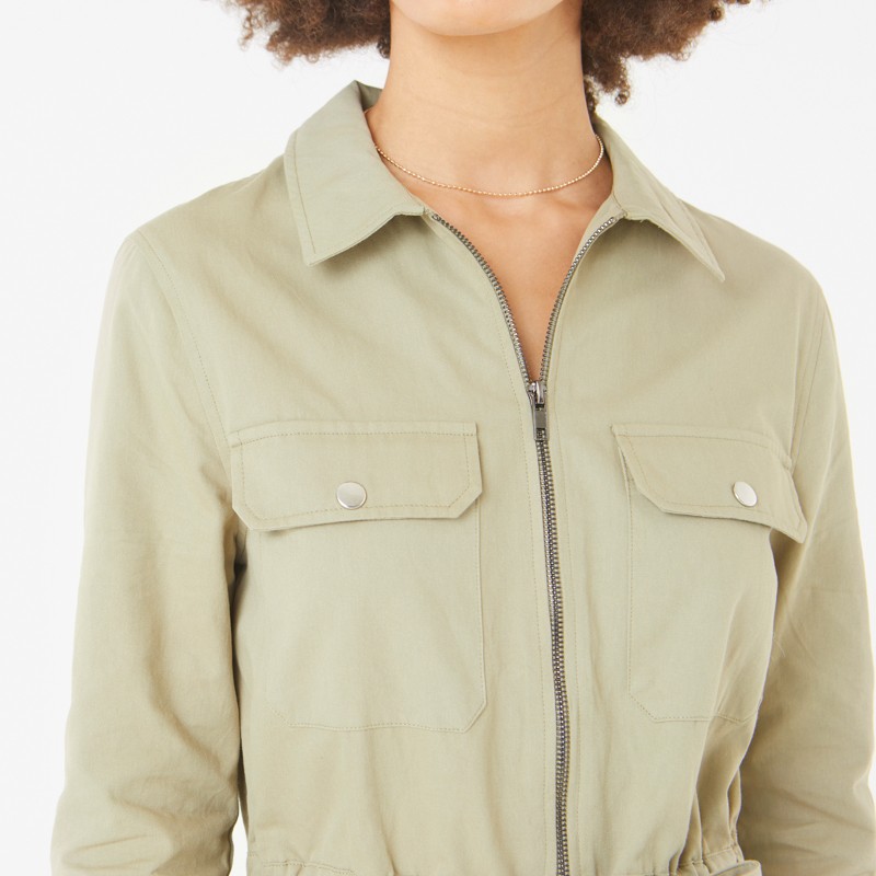 Dani Zipper Jumpsuit - L