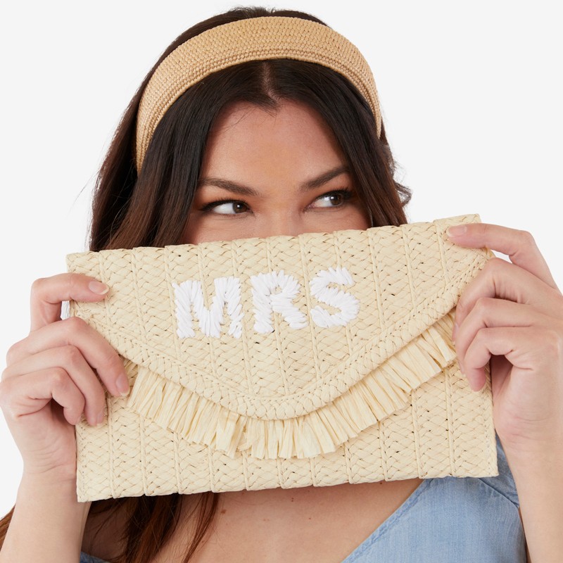Mrs Straw Clutch