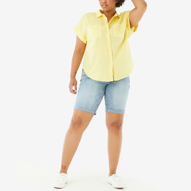 Linen Backyard Shirt - 1X