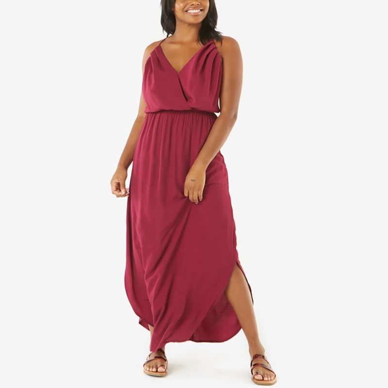 Sloane Backless Maxi Dress - S