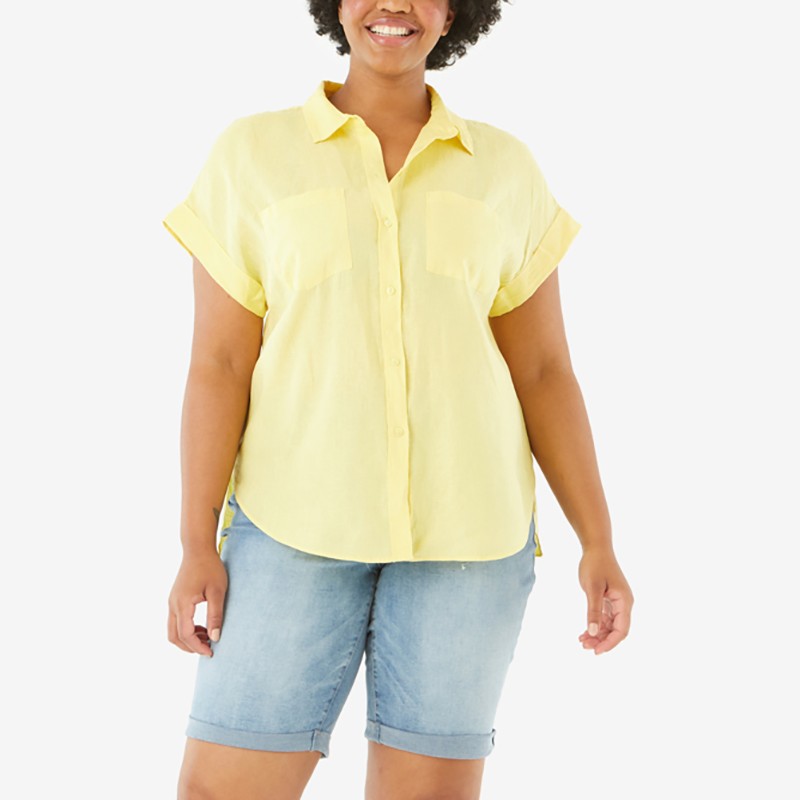 Linen Backyard Shirt - 1X