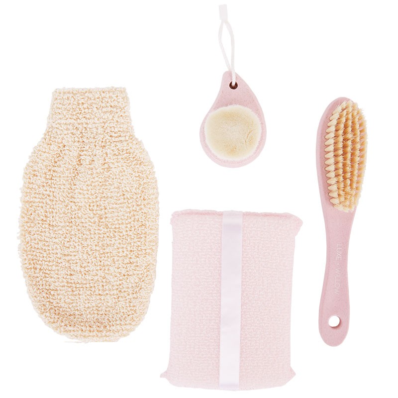 Biodegradable 4 Piece Bath Basics Set
