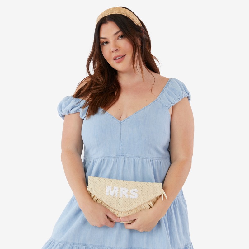 Mrs Straw Clutch