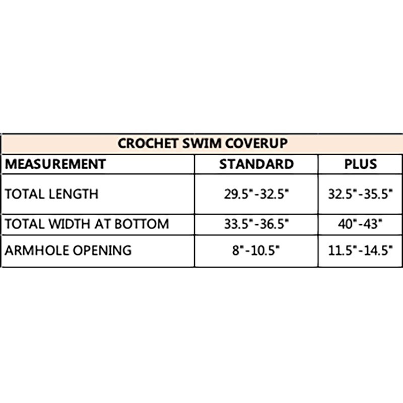 Crochet Swim Coverup