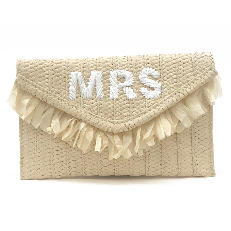 Mrs Straw Clutch