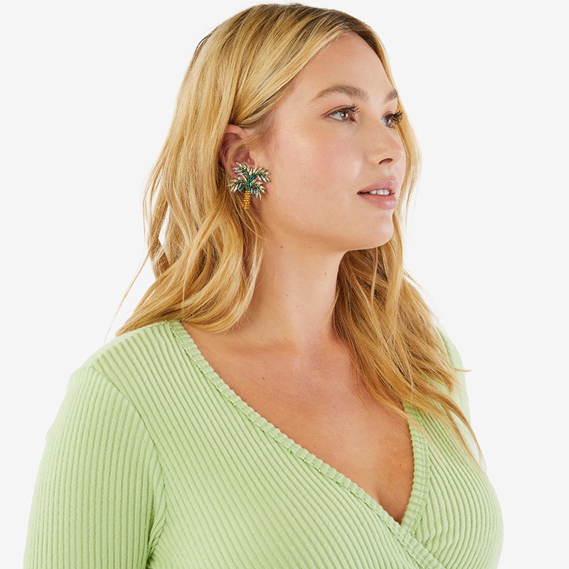 Palms Statement Studs