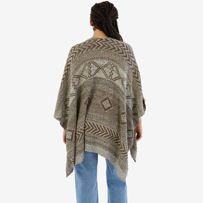 Plus Knit Poncho