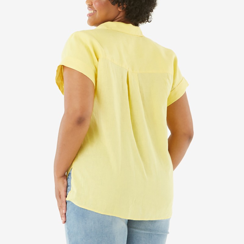 Linen Backyard Shirt - 1X