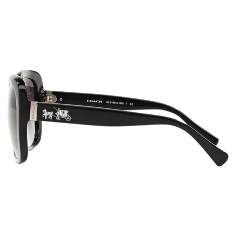 小物 COACH Horse carriage TORTOISE sunglasses COACH® | Horse And Carriage Round Sunglasses