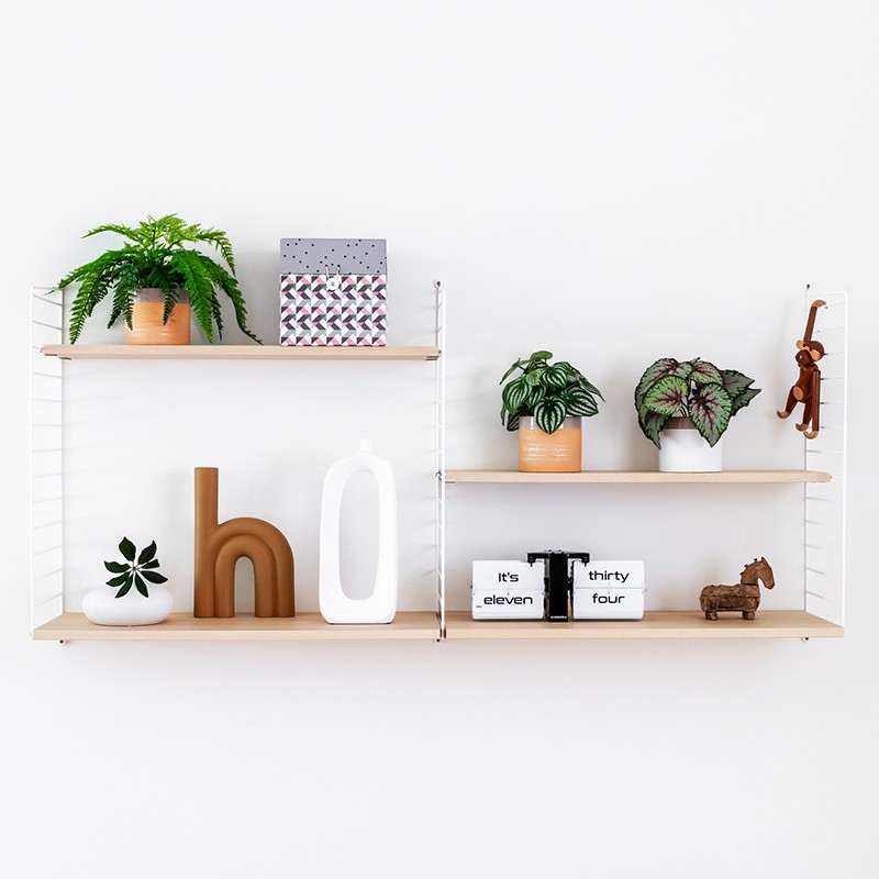 Flipping Out Text Decorative Clock