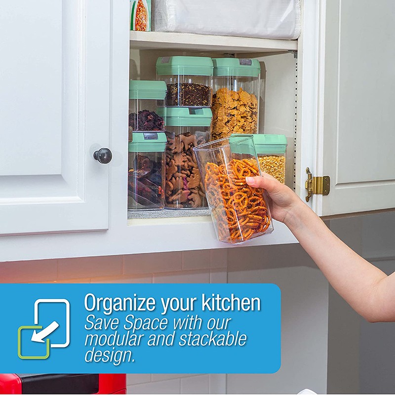 7 Piece Air-Tight Food Storage Container Set