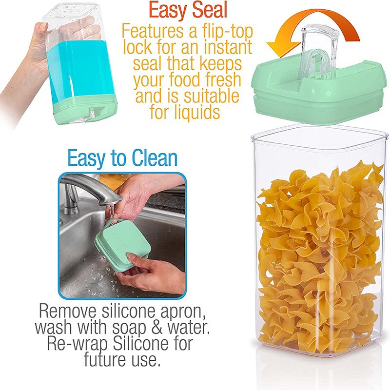 7 Piece Air-Tight Food Storage Container Set