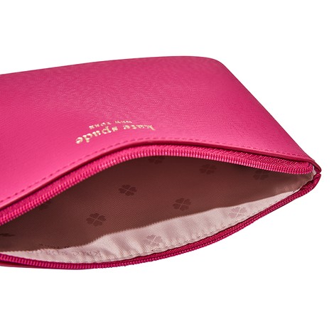 【完売】fotts fotts cardbag ピンク New Kate Spade Leila Mini Zip Crossbody Pebble Leather